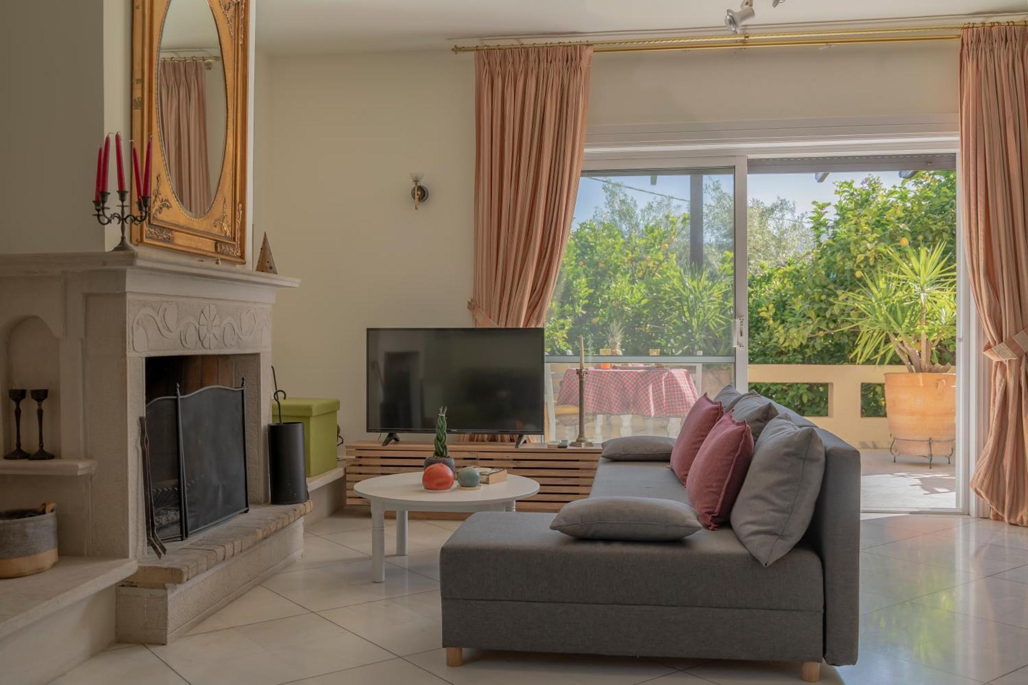 Private Pet Friendly Villa 圣尼古拉奥斯 外观 照片