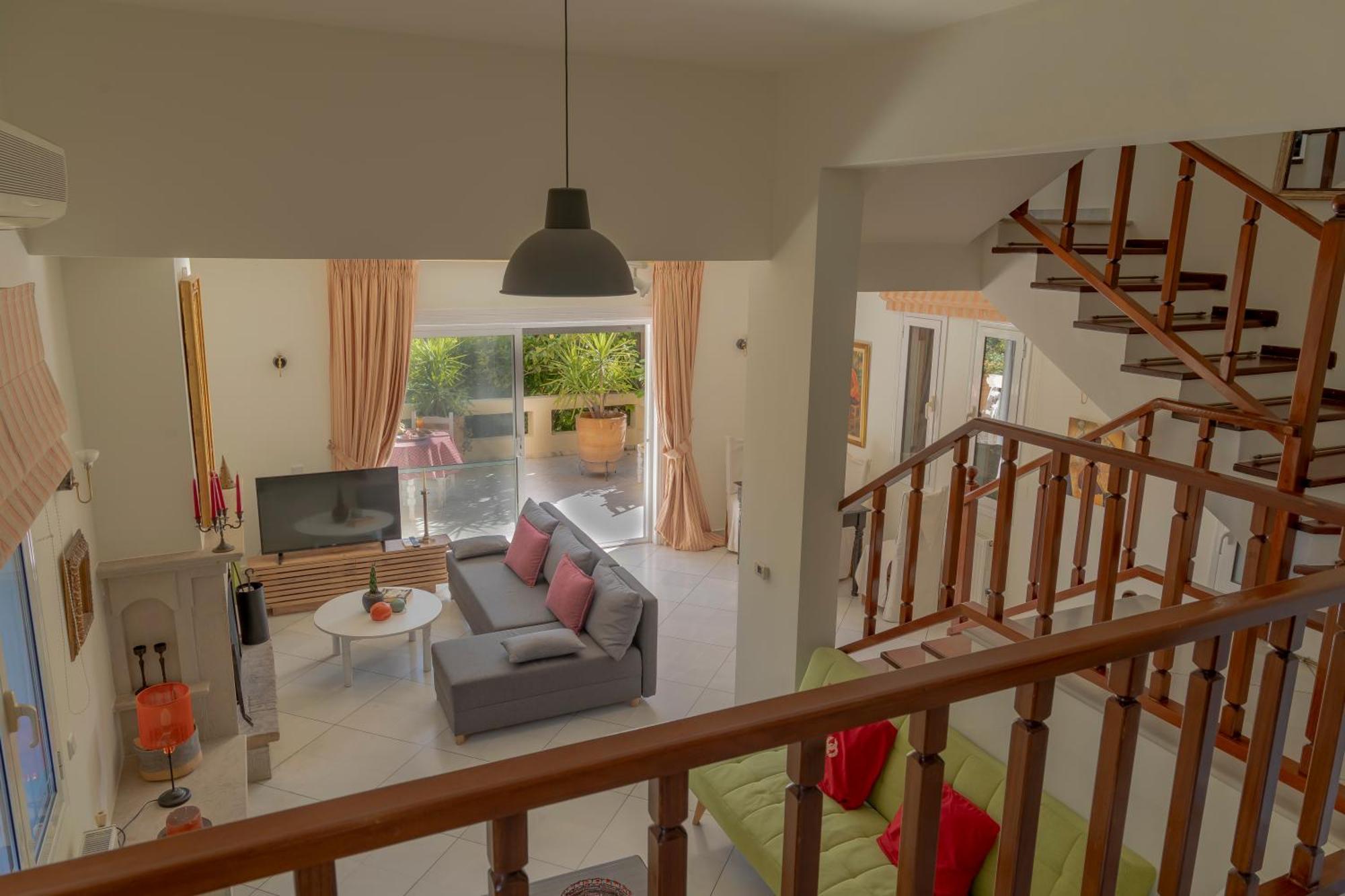 Private Pet Friendly Villa 圣尼古拉奥斯 外观 照片